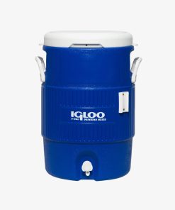 5 Gallon Seat Top Water Jug With Cup Dispenser